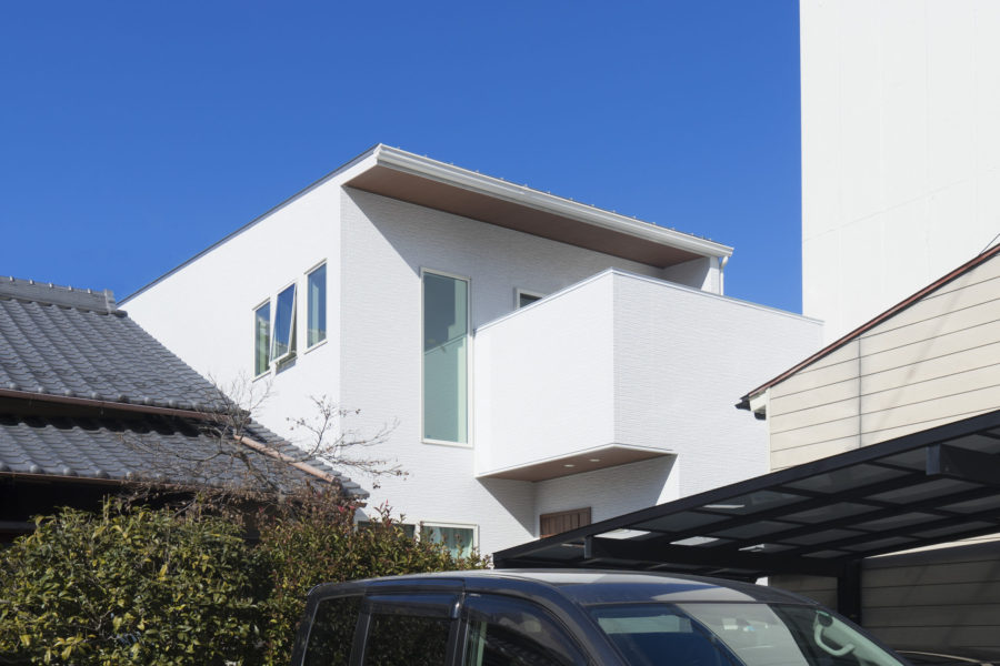 岐阜市施工例｜光と風を感じる間口5mの家