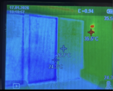 サーモカメラ画像